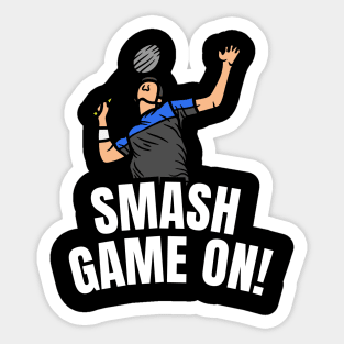 Badminton Lover | Smash Game On! Sticker